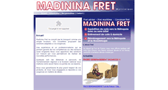 Desktop Screenshot of madininafret.com
