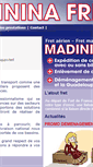 Mobile Screenshot of madininafret.com